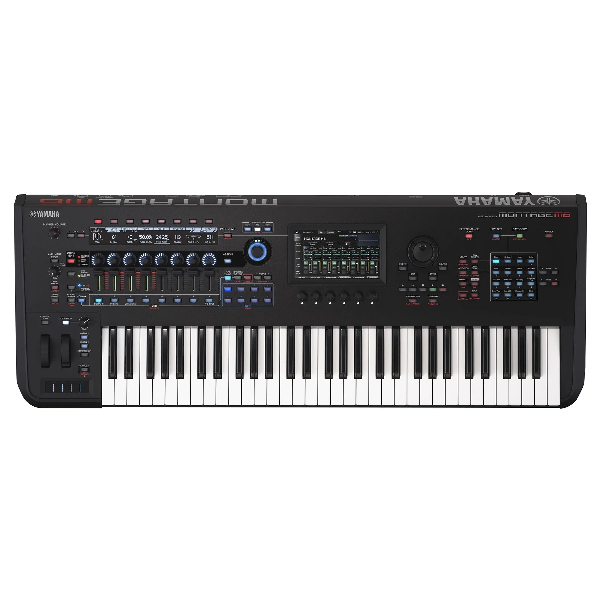 Yamaha Montage M6 61-key Synthesizer - Image 3