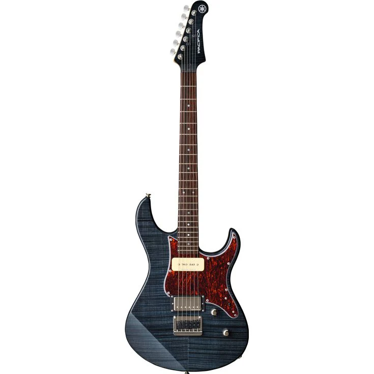 Yamaha PAC611HFM Pacifica Electric Guitar - Translucent Black - Image 2
