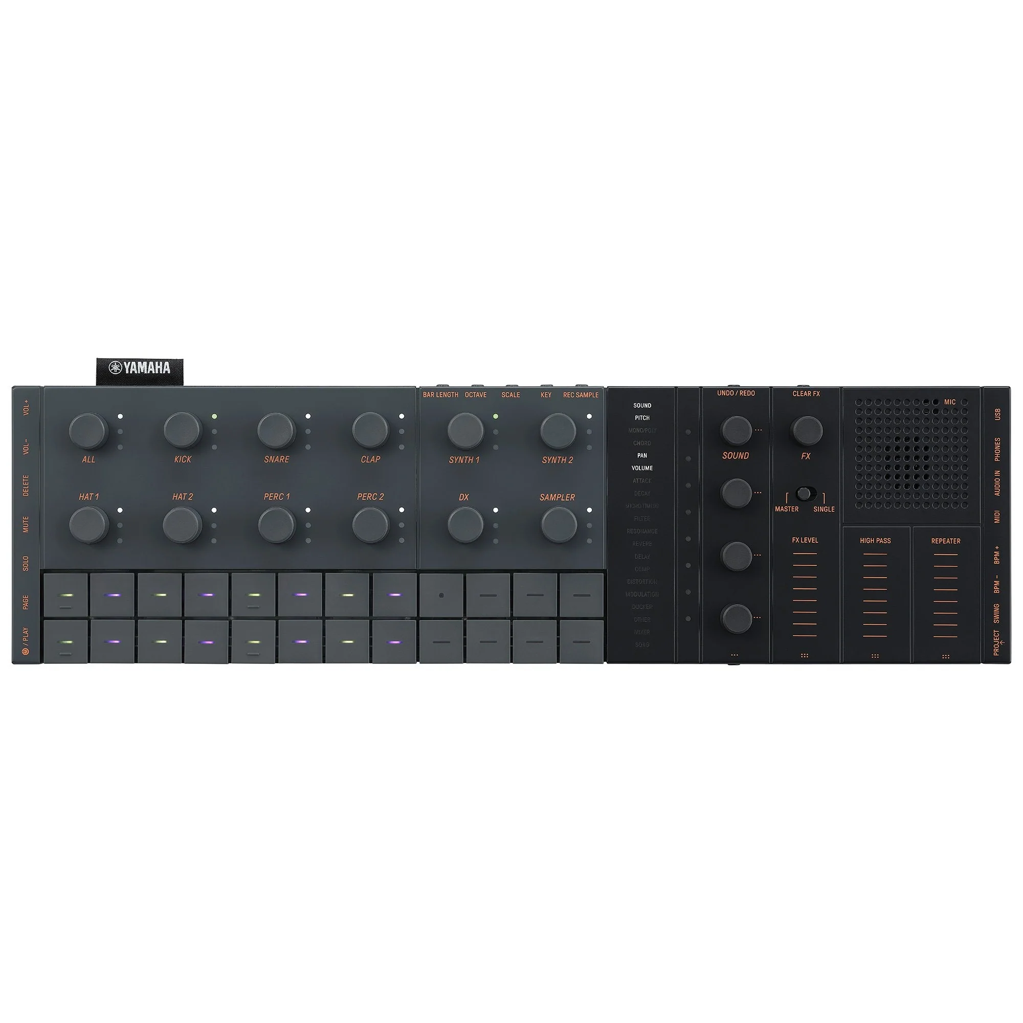 Yamaha Seqtrak Mobile Music Ideastation - Black - Image 2