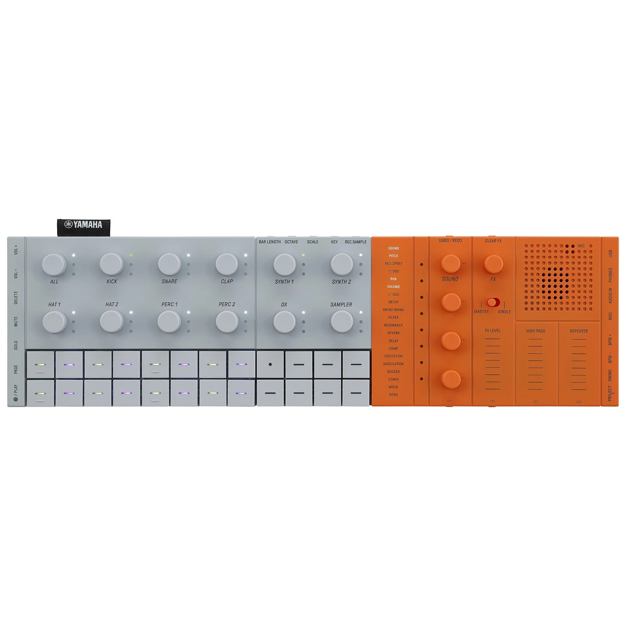 Yamaha Seqtrak Mobile Music Ideastation - Orange - Image 2