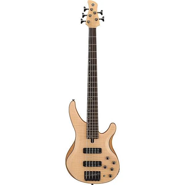 Yamaha TRBX605FM 5-string Electric Bass Guitar - Natural Satin - Image 2
