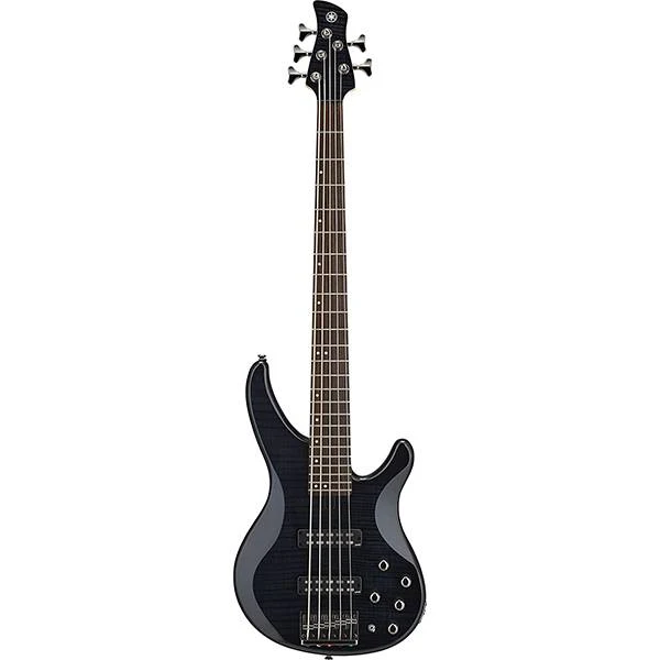 Yamaha TRBX605FM 5-string Electric Bass Guitar - Translucent Black - Image 2