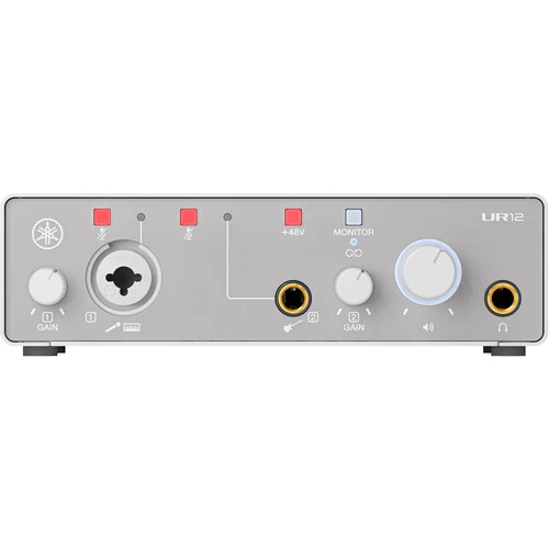 Yamaha UR12 MK3 USB-C Audio Interface - White - Image 3