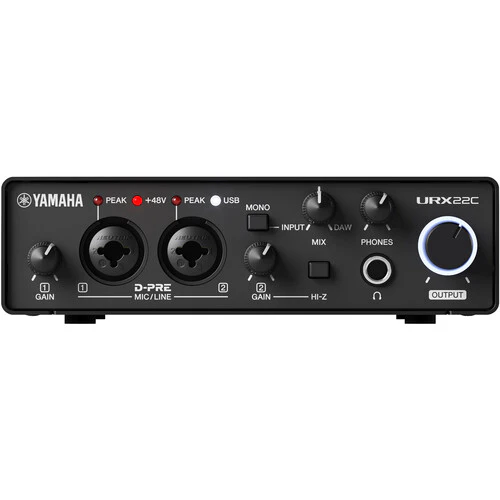 Yamaha URX22C USB-C Audio Interface - Image 2