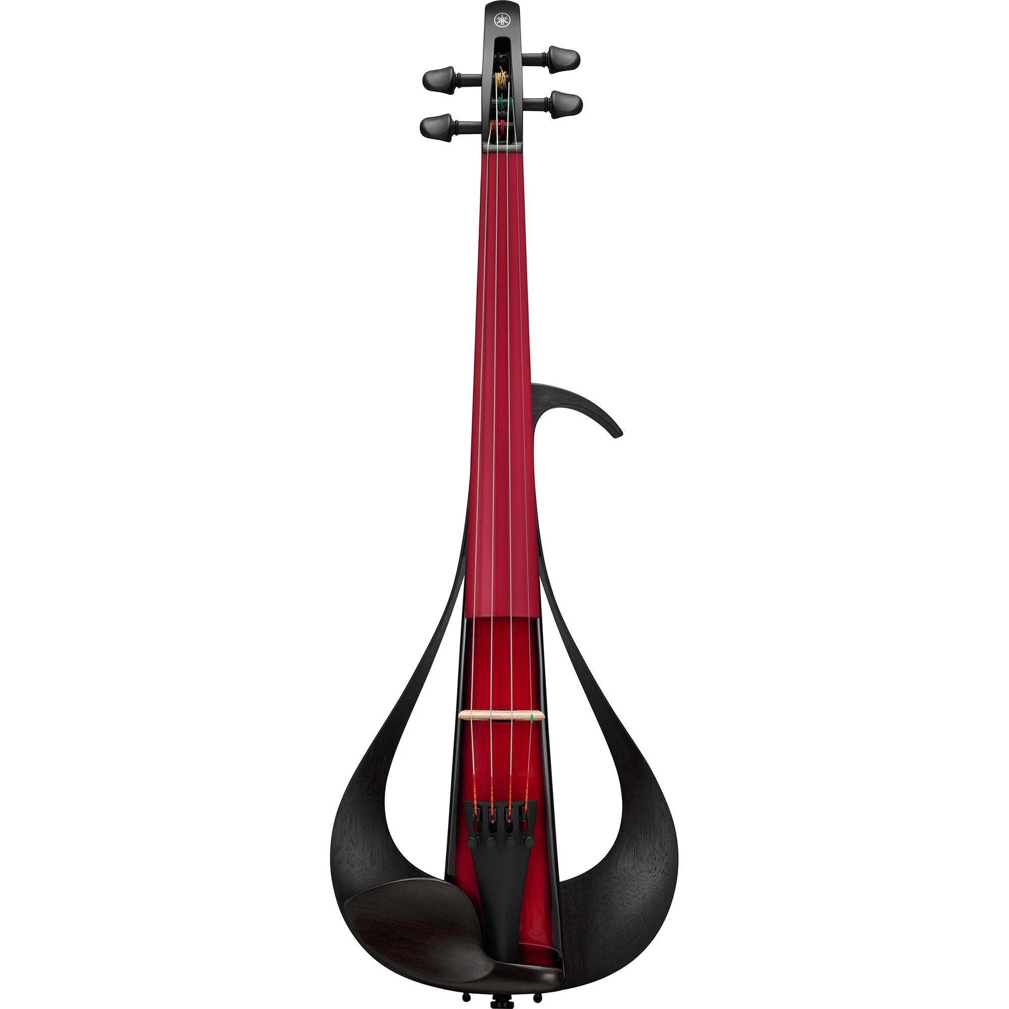 Yamaha YEV104PRO 4-String Electric Violin - Deep Red - Image 2