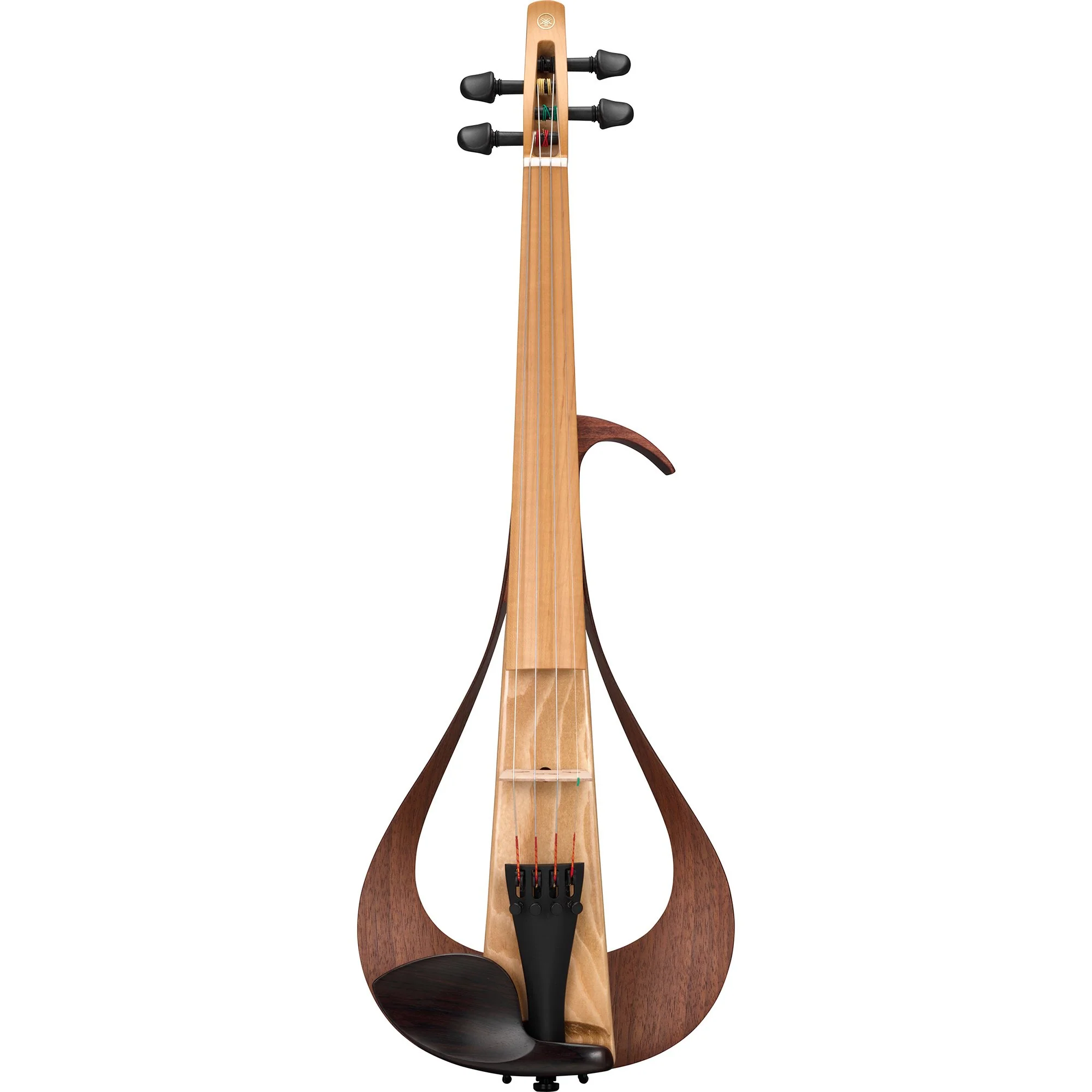 Yamaha YEV104PRO 4-String Electric Violin - Natural and Brown - Image 2