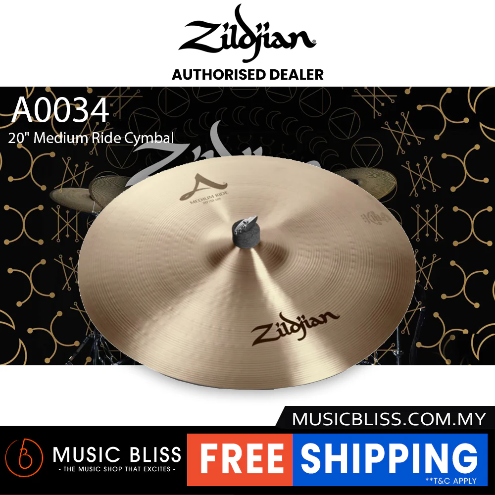 Zildjian 20" A Zildjian Medium Ride Cymbal