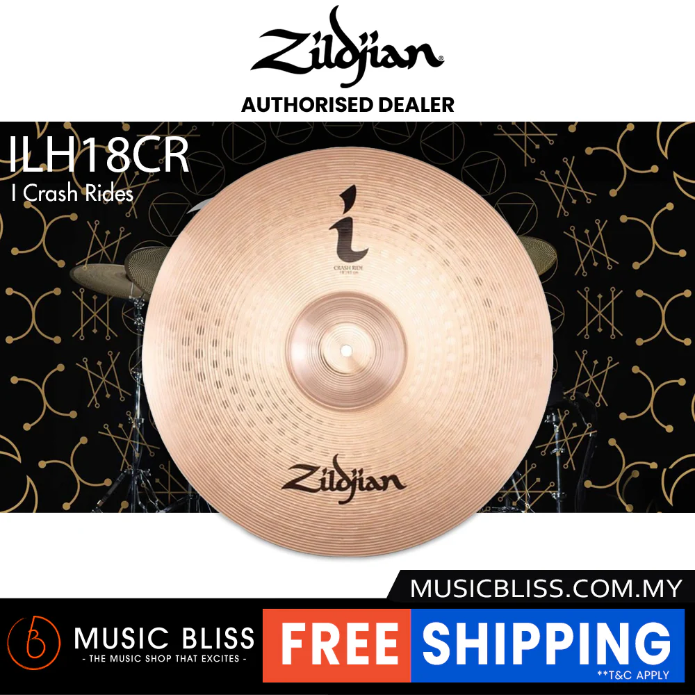 Zildjian 18" I Series Crash-Ride Cymbal