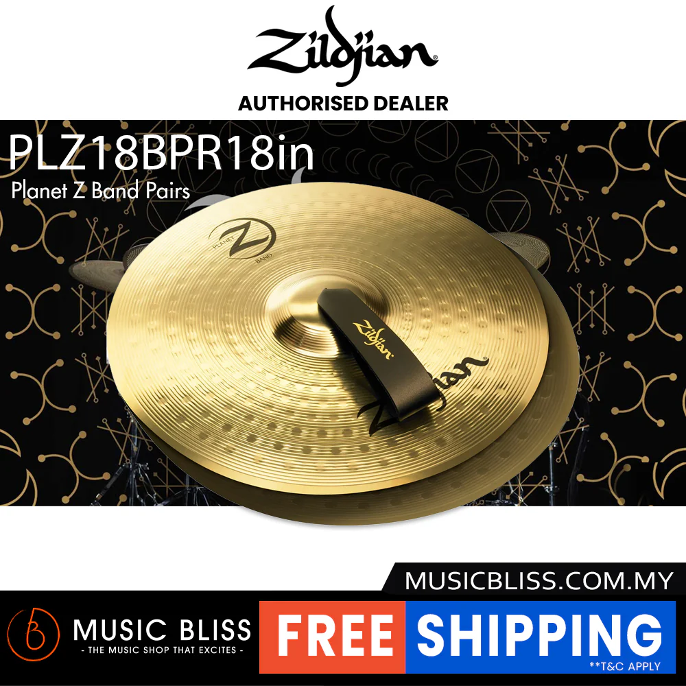 Zildjian 18" Planet Z Band Cymbal - Pair
