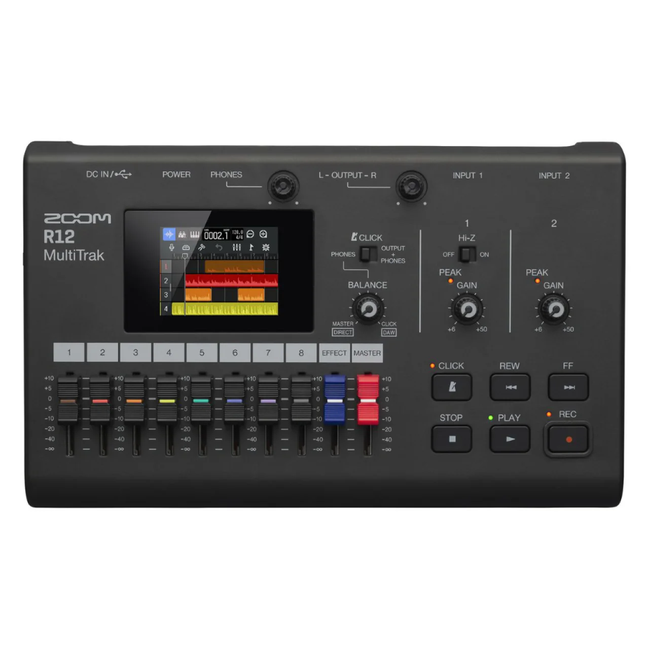 Zoom R12 MultiTrak Recorder with Touchscreen - Image 2